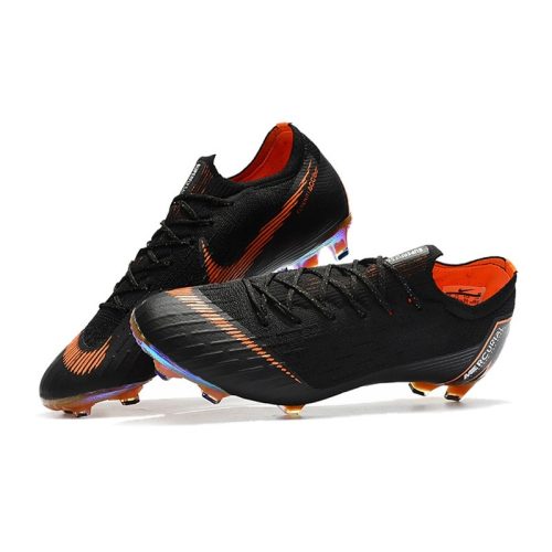 Nike Mercurial Vapor XII FG Niños - Negro Naranja_2.jpg